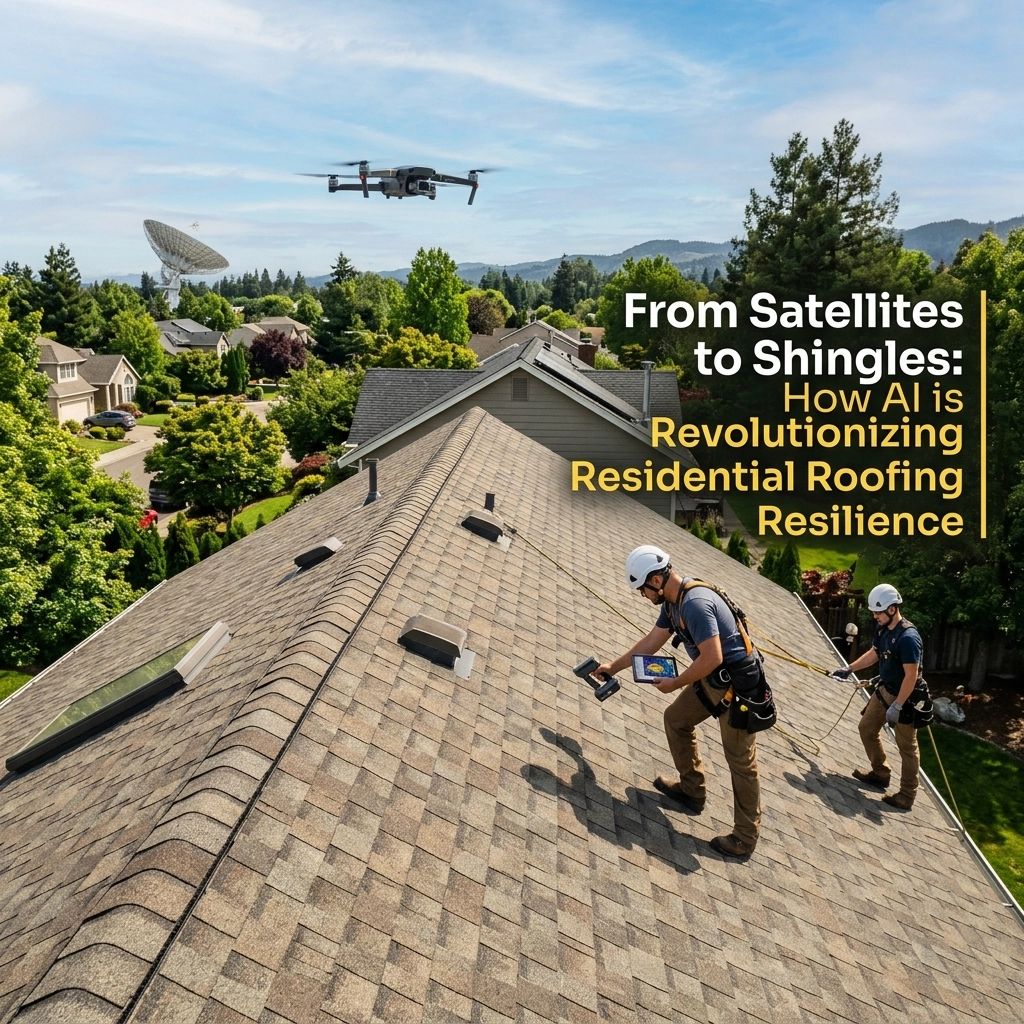 From Satellites to Shingles: How AI is Revolutionizing Residential Roofing Resilience